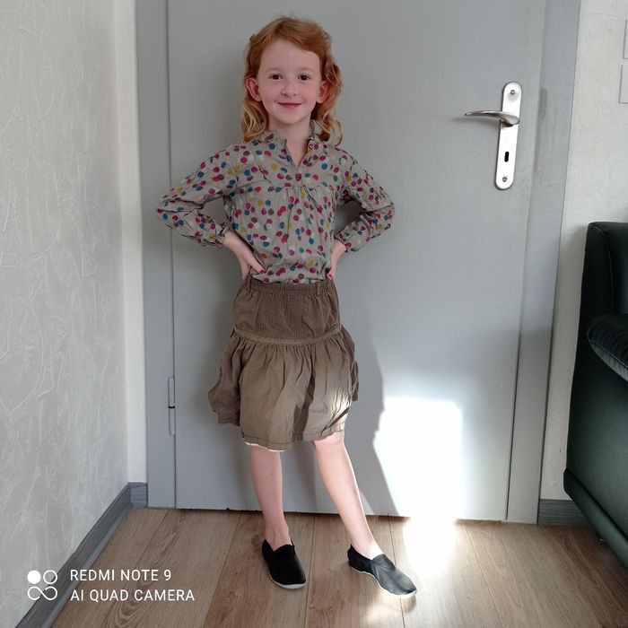 Jupe kaki Confetti - photo numéro 4