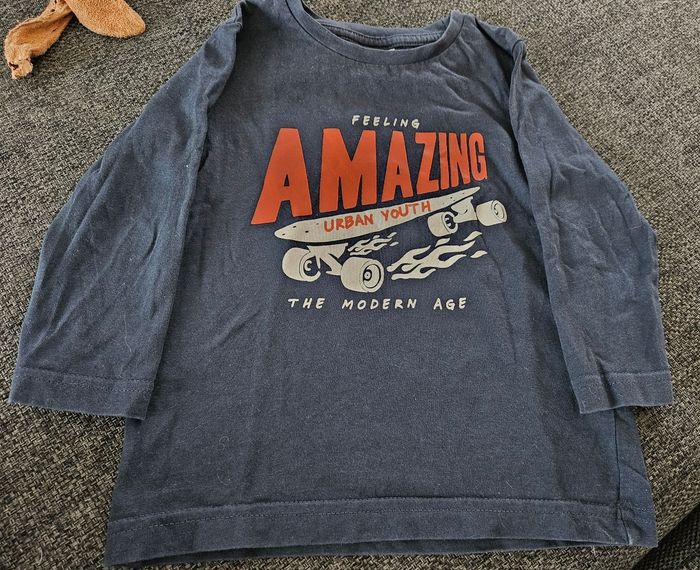T shirt manches longues 2 ans