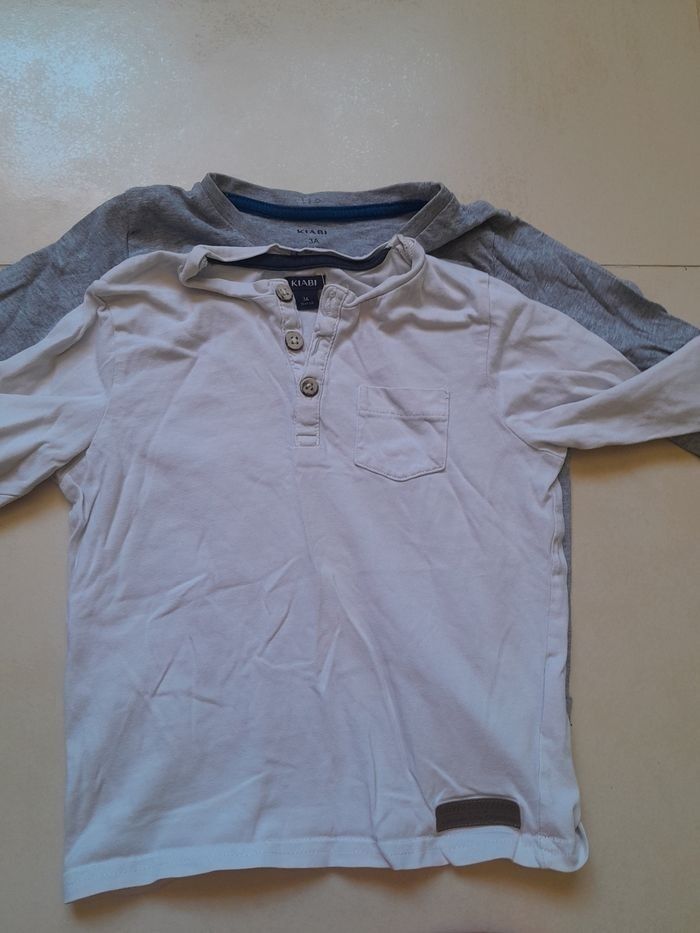 Lot de 4 tee-shirts manches longues - photo numéro 2