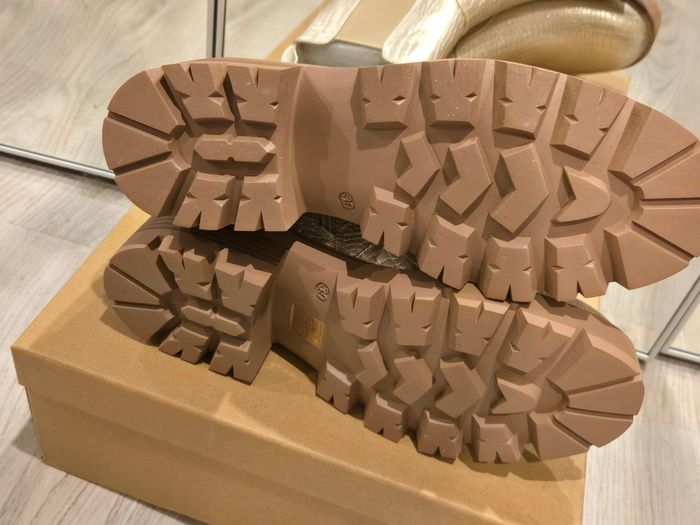 Bottines Chelsea dorées simili croco P39 Findlay neuves - photo numéro 6