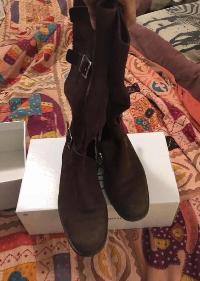 Bottes daim - photo numéro 2