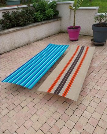 2 lits de camps démontable