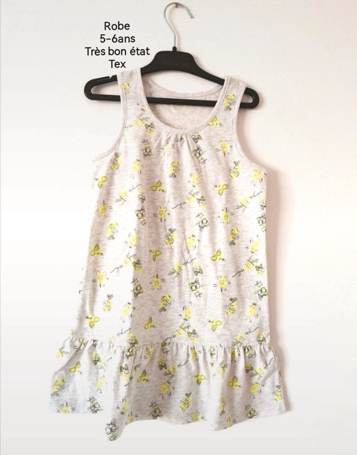 Robe légère 5-6ans