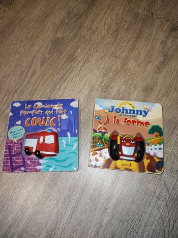Lot de 2 livres cartonné pouet pouet