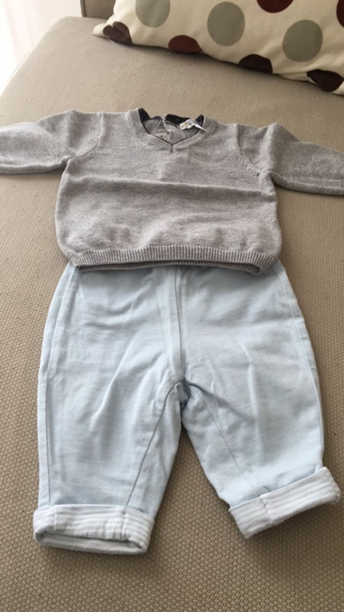 Ensemble garcon 1 mois