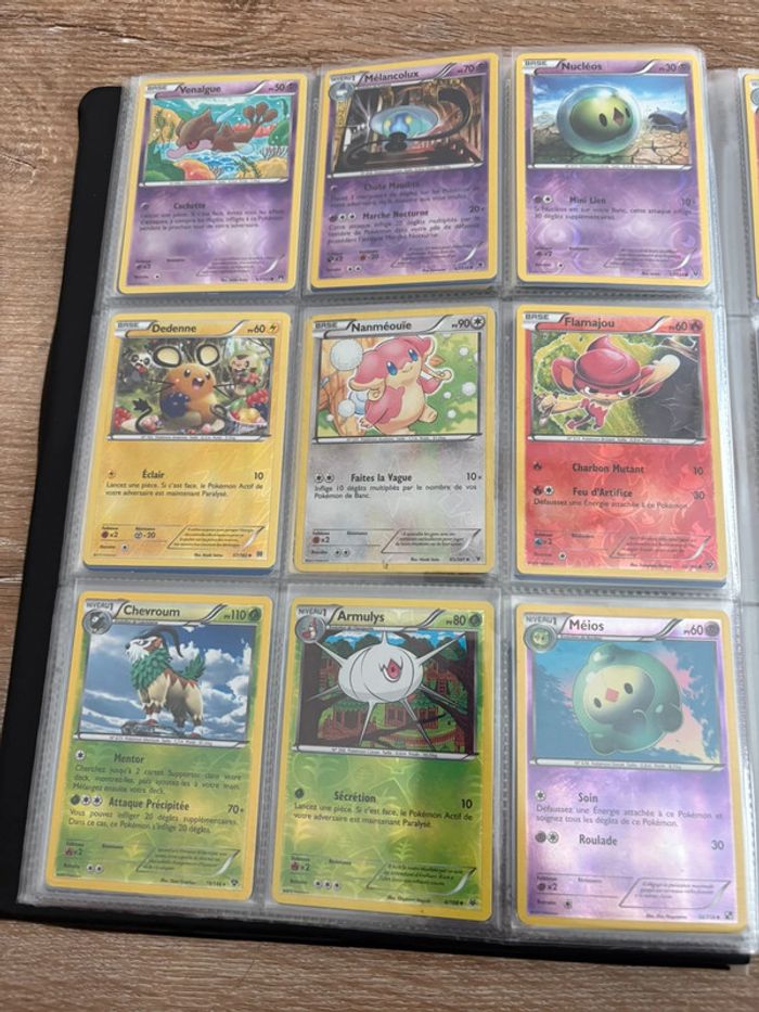 Cartes pokemon reverse ancienne noir blanc xy - photo numéro 5