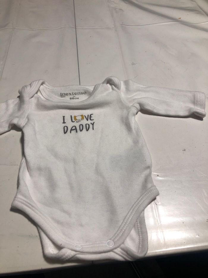 Body 1 mois I love Daddy - photo numéro 3