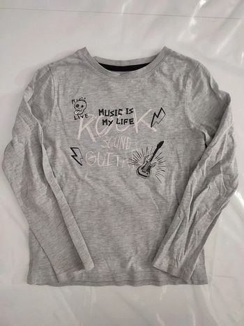 T shirt manches longues enfant