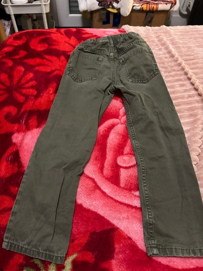 Pantalon vert classique garçon - photo numéro 3