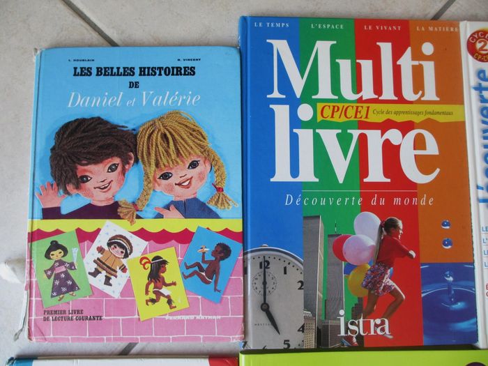 Lot de 7 manuels scolaires du CP au CE2 - photo numéro 2