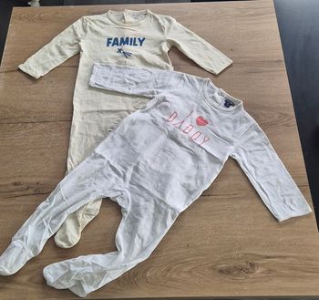 Lot pyjamas coton 18 mois 