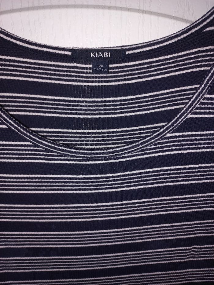 Robe longue façon mariniere état neuf 12 ans - photo numéro 3