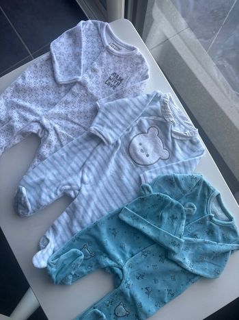 Lot de 3 pyjamas garçon 3M