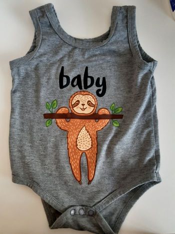 Body sans manches 9 mois