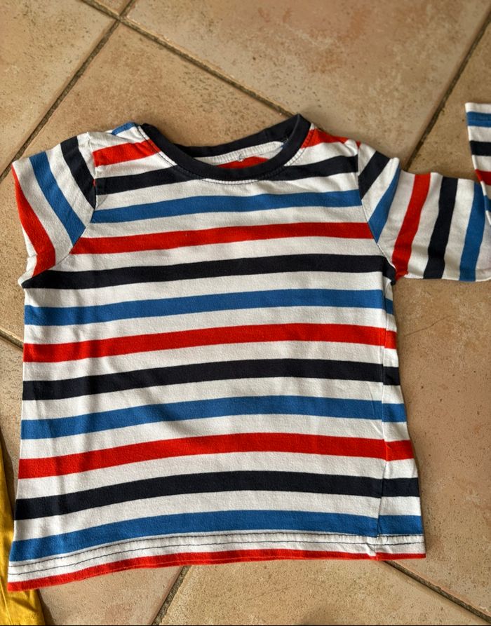 Lot 5 Tee-shirts manches longues 4 ans garçon - photo numéro 3