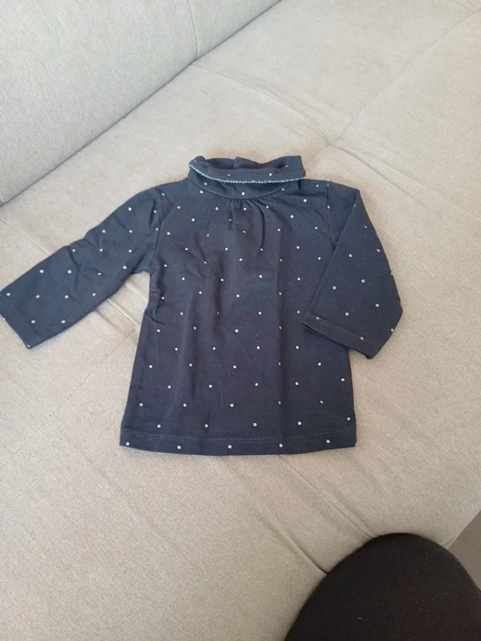 Lot 4tshirts manches longues 3 mois - photo numéro 10