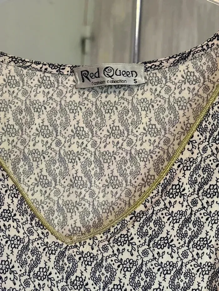 Blouse manche longue taille 36 marque red queen• - photo numéro 4