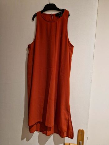 Top couleur rouille T36