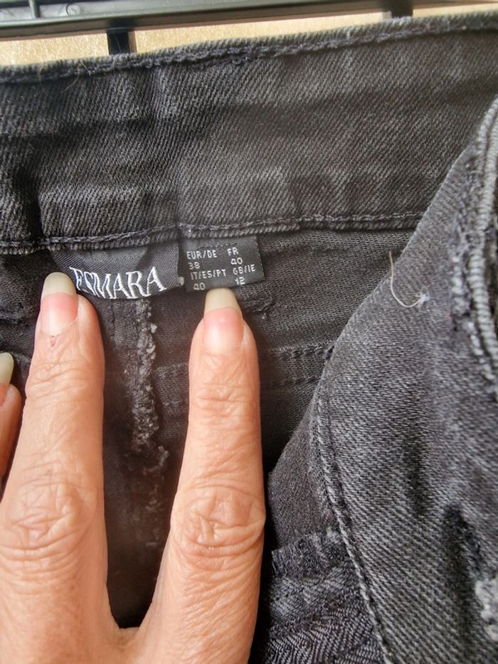 Mini jupe jean - photo numéro 4