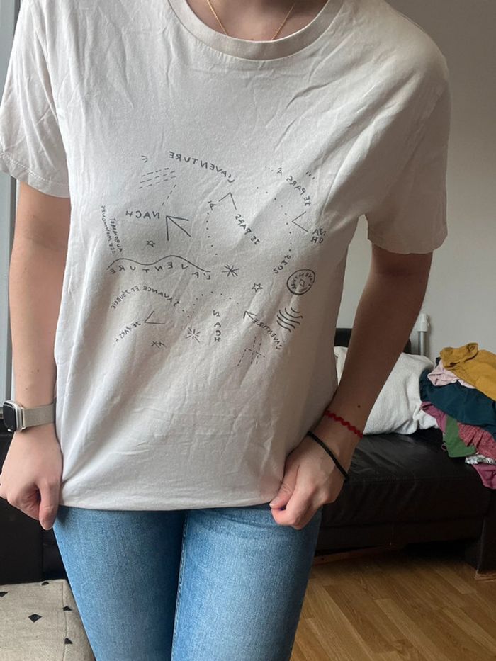 Tee shirt constellation - S - photo numéro 2