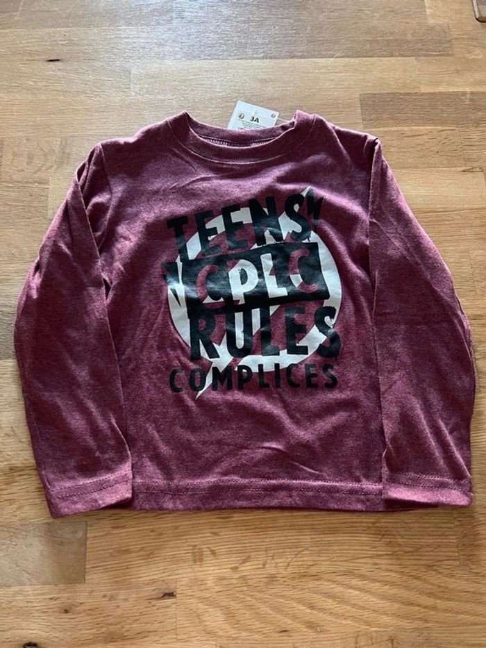 Tee shirt manche longue complices