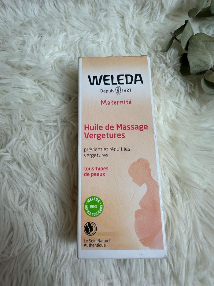Huile de massage vergeture Weleda - photo numéro 2