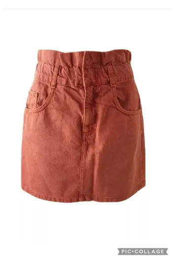 Mini jupe en jean Zara