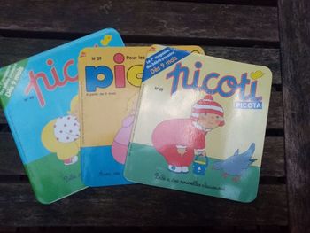 Lot de 3 livres Picoti - Milan Presse