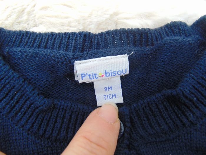 gilet 9 mois - photo numéro 3