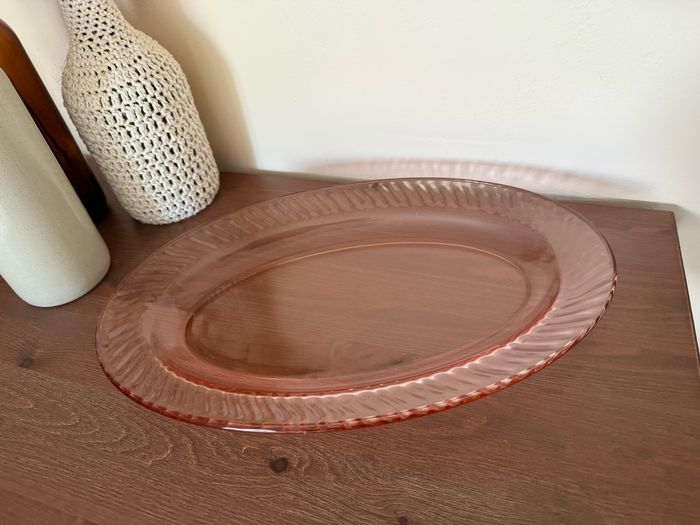 Plat Rosaline Arcoroc - Vintage