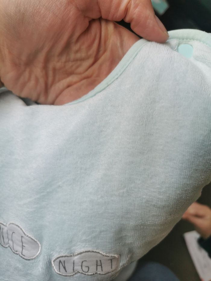 Turbulette bebe bleu ciel 0/6mois kiabi - photo numéro 6