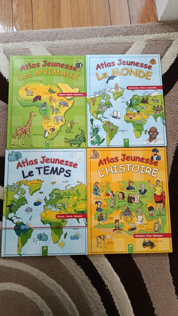 Lot de 4 livres jeunesse
