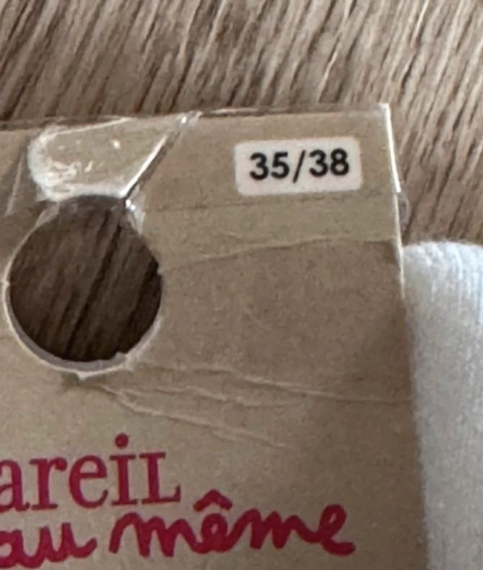 Paire de chaussettes dpam pointure 35/38 neuves avec étiquettes - photo numéro 4
