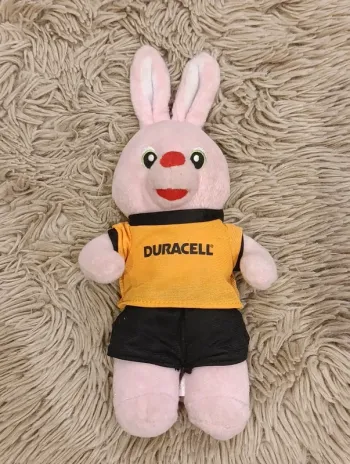 Doudou lapin Duracell