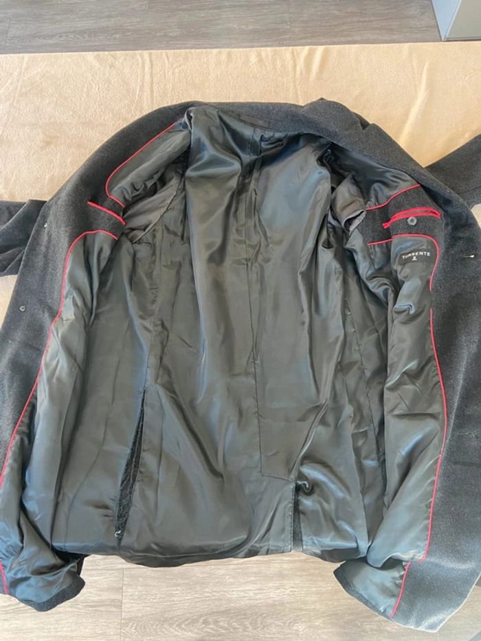 Manteau long hiver laine homme 56 - photo numéro 6