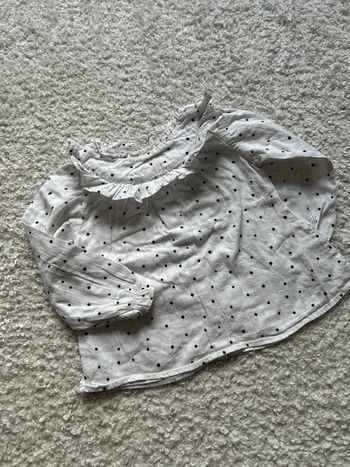 Blouse à pois