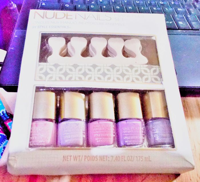Set "Nude Nails"