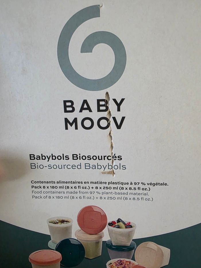 Set de pots de conservation Babymoov biosourcés - photo numéro 5