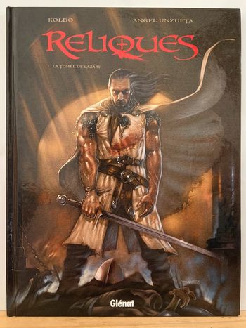 BD Reliques La tombe de Lazare