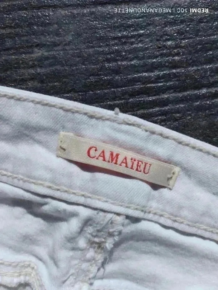 🤍 Pantalon Blanc – Taille 38 M – Camaïeu 🤍 ✨ Fraîcheur chic & confort quotidien ✨ - photo numéro 3