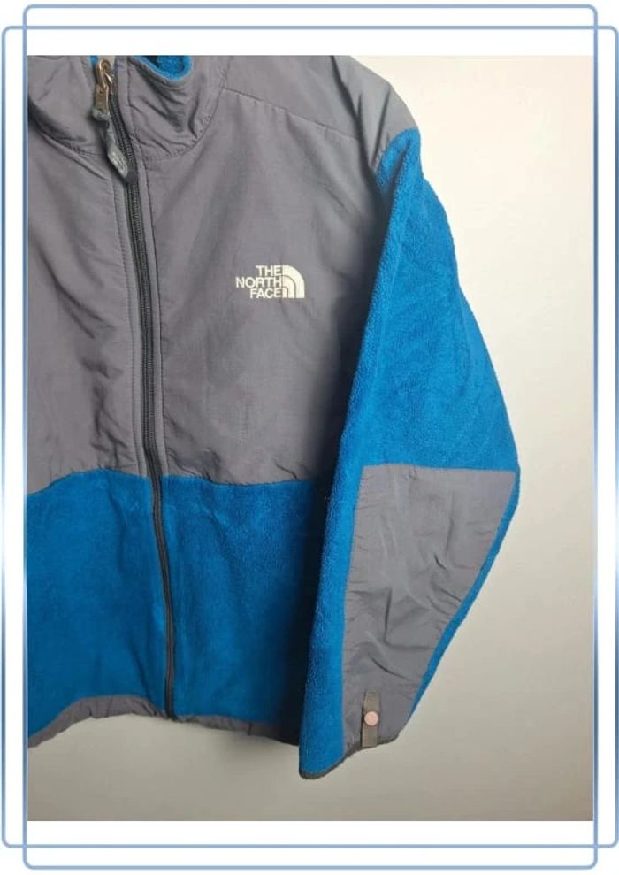 Polaire denali the north face bi colore / polartec - taille L / logo brodé - photo numéro 3