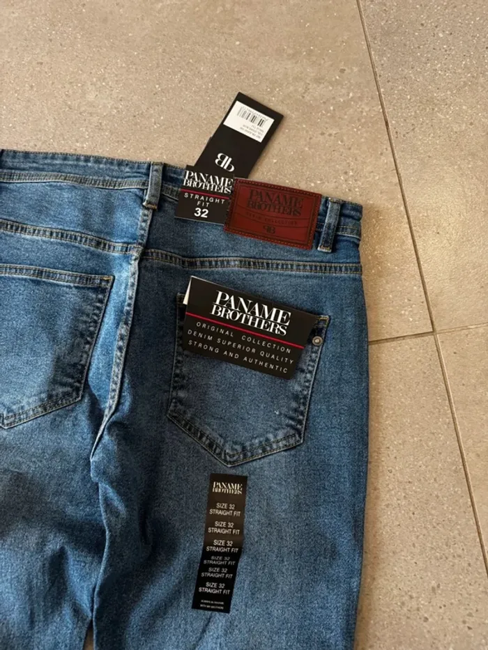 Jean Paname Brothers, taille 42, neuf avec étiquette, 42x110cm - photo numéro 6