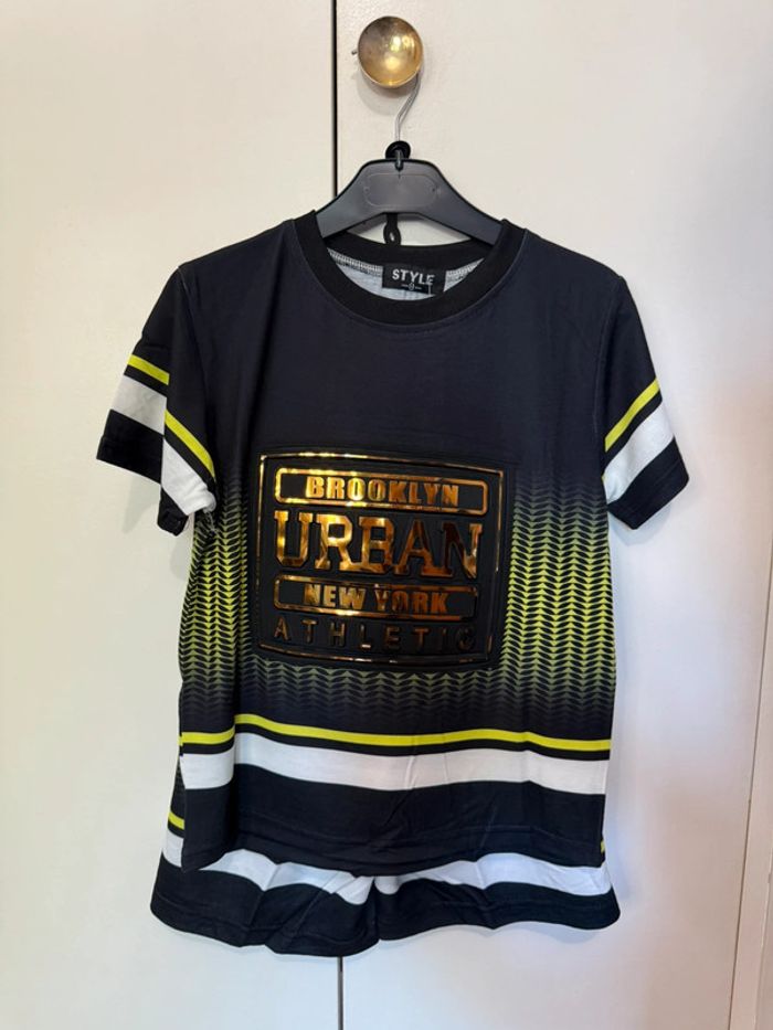 Ensemble pour garçons short et t-shirt
