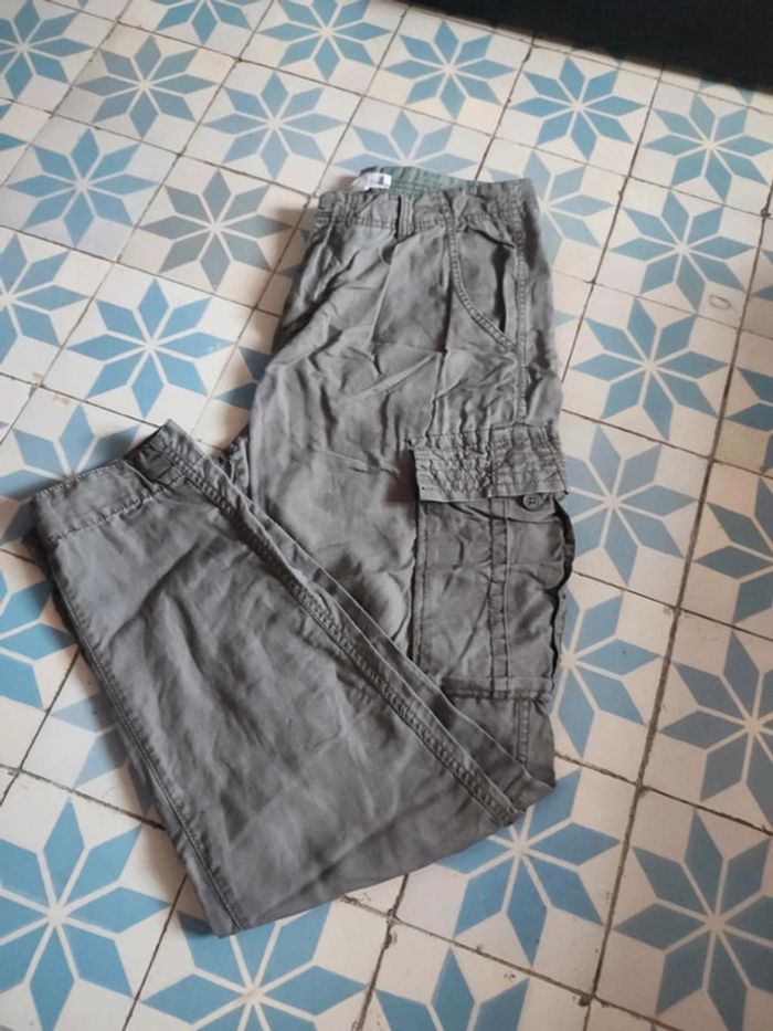 Pantalon en toile kaki LOGG de H&M