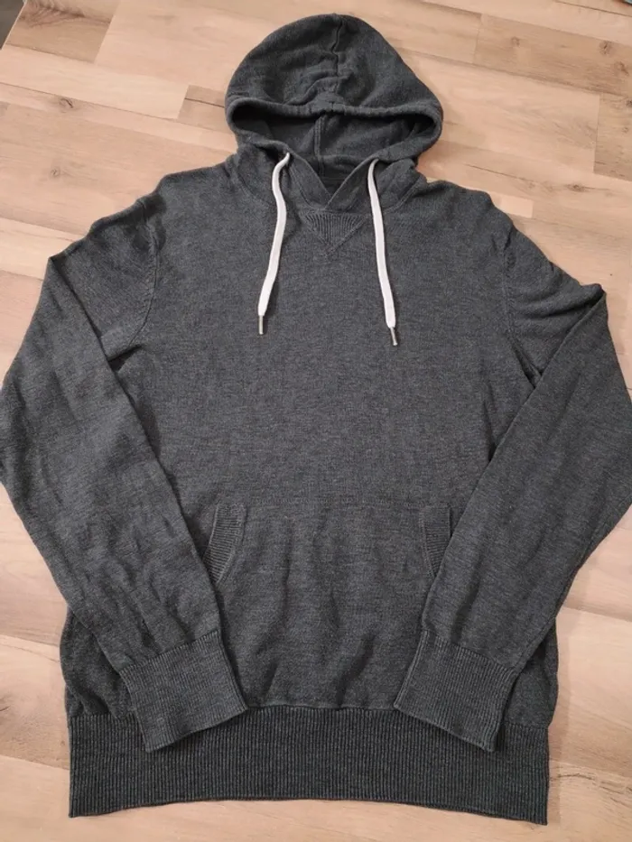 Pull à capuche homme taille 36 H&M - photo numéro 2