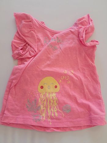 tee shirt fille 18 mois