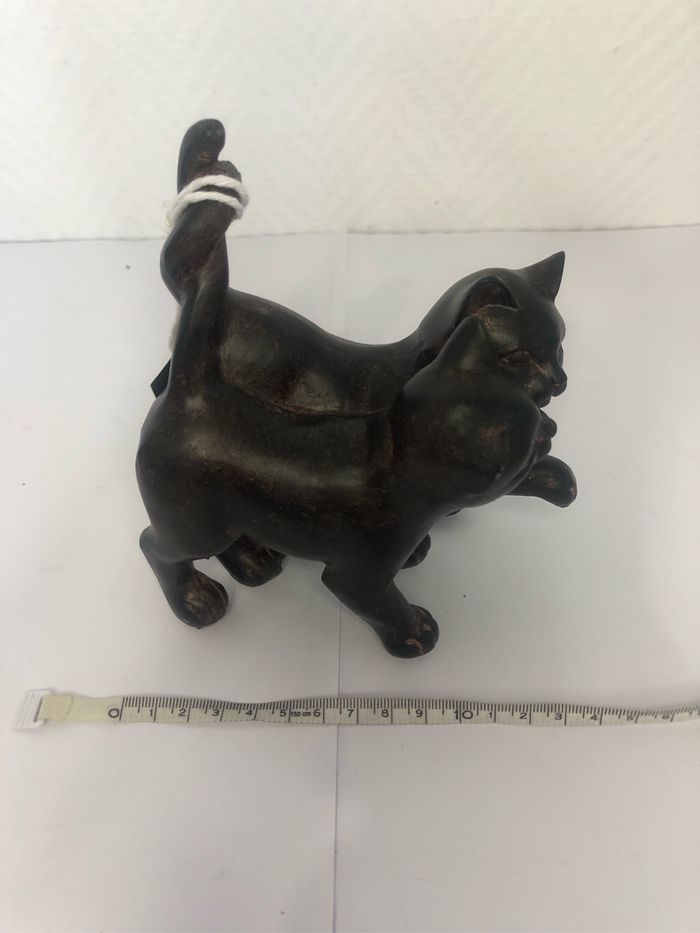 Statuette couple chatons - photo numéro 5