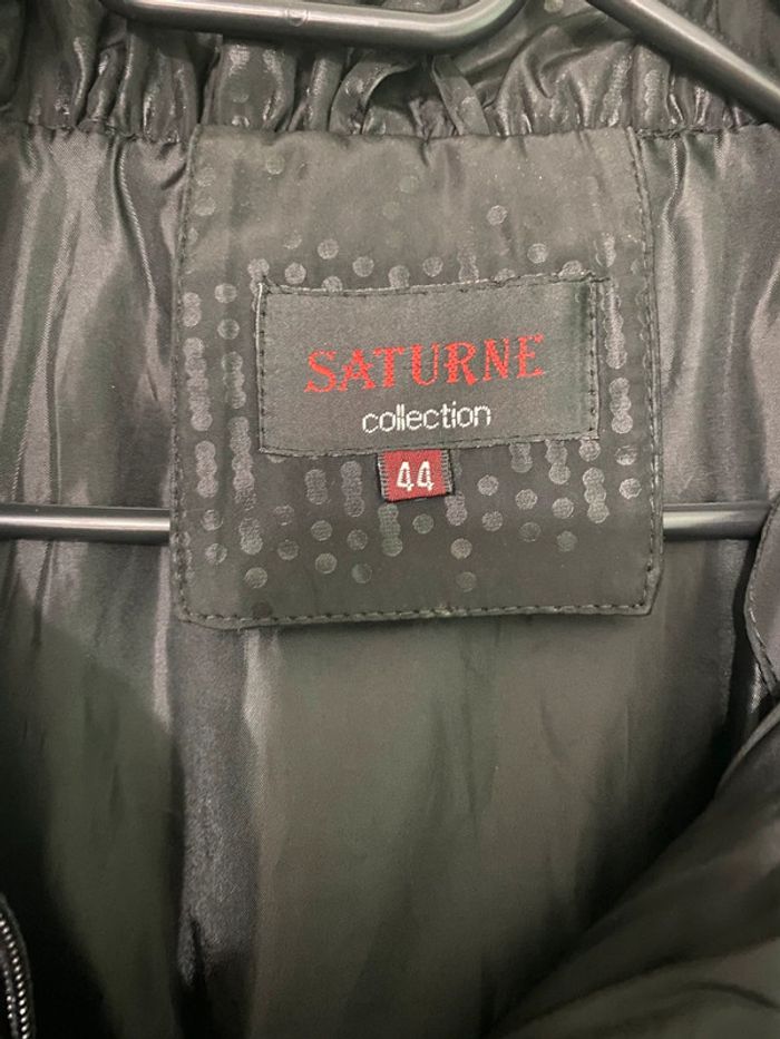 Manteau noir Saturne taille 44 - photo numéro 3