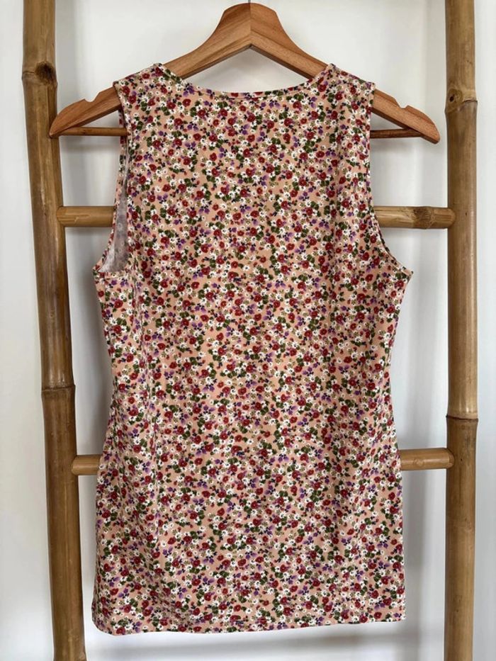 Débardeur à fleurs tezenis taille M - photo numéro 4