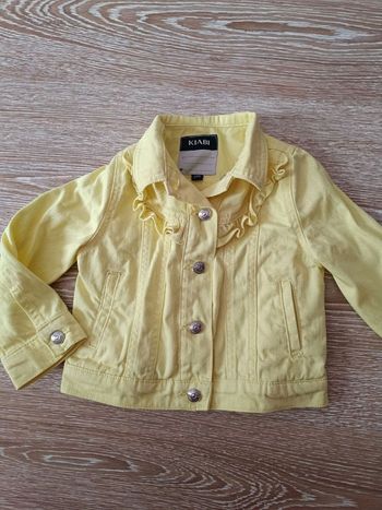 Veste jeans volanté Kiabi 3 ans